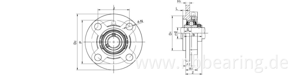 Bearing Units UCFCX200 series